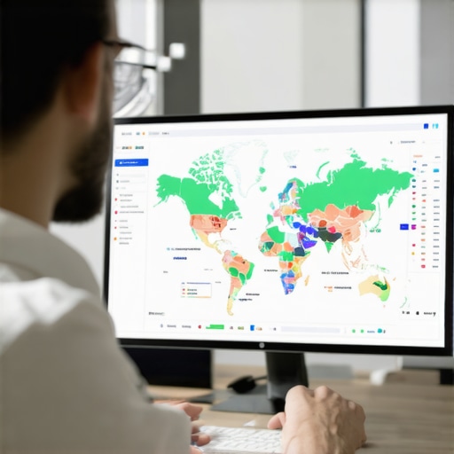 SEO expert analyzing local search and Google Maps data