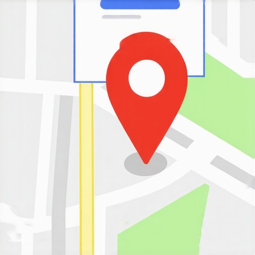 Illustration of a local business rising in map search rankings with visibility signals.