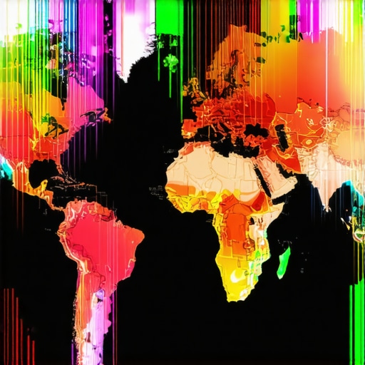 Illustration of layered data signals influencing map visibility