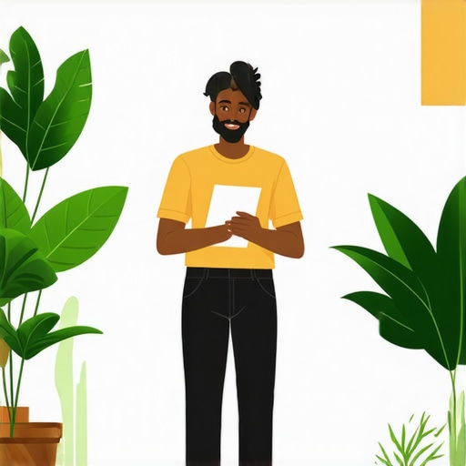 Business owner updating Google My Business profile and engaging with community content.